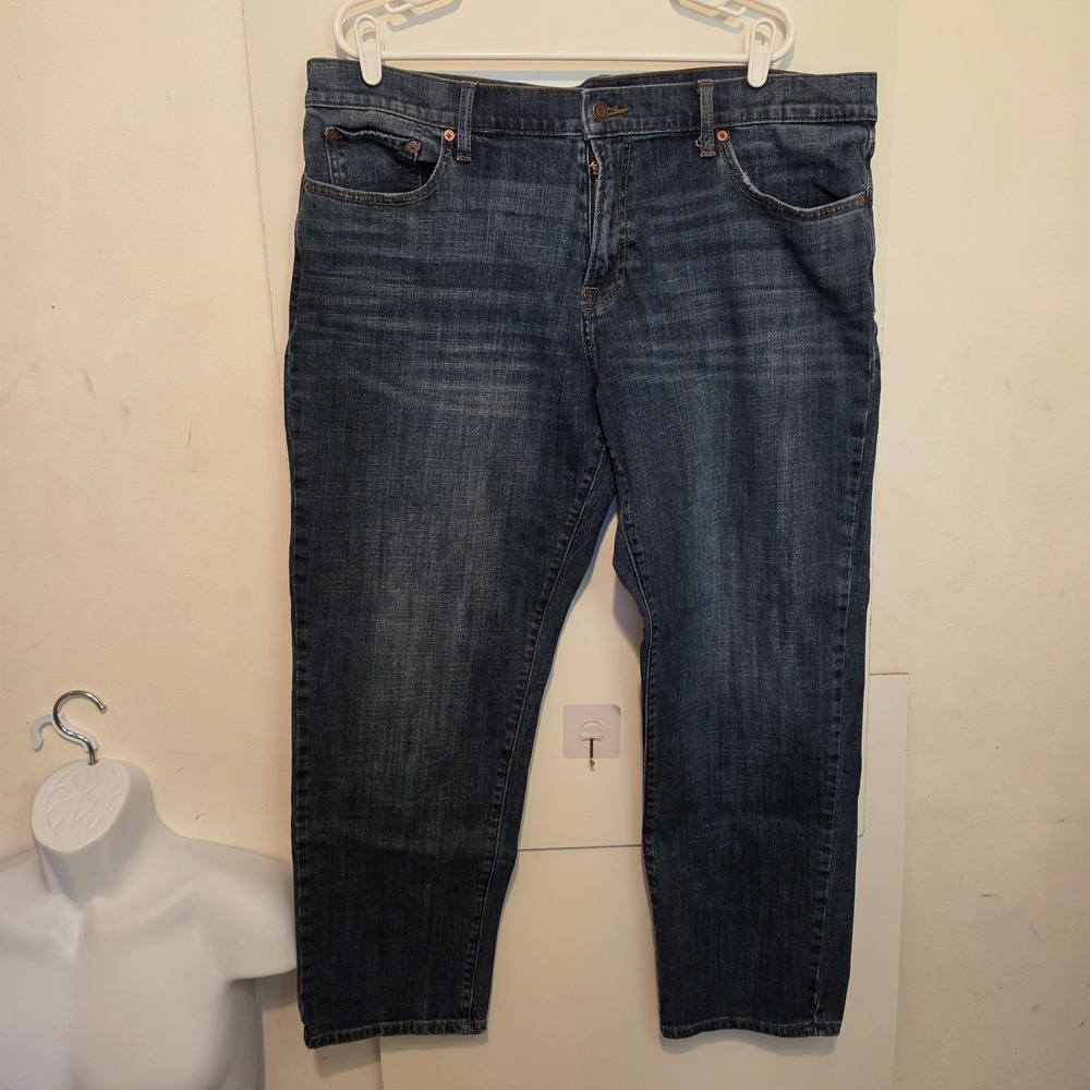 Lucky Brand 221 Straight Men's Jeans 40x30 Blue Denim Straight Leg